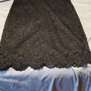 Xl Bodycon Black Lace Dress
